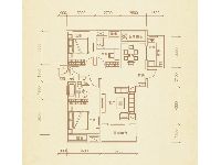 海亮兰郡漫香醍H户型3室2厅2卫1厨-116.00㎡