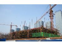 千城大厦工程进度实景图2013-05-28