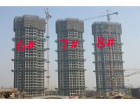 金辉悦府6、7、8#楼工程进度2013.12.12