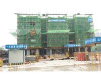合肥铜冠花园8月5日工程进度2#楼建至6F