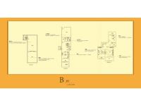 文一名门湖语2#洋房B/A1户型约99.23㎡